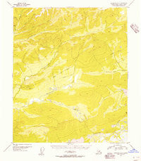 Livengood A-6 Alaska Historical topographic map, 1:63360 scale, 15 X 15 Minute, Year 1952