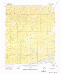 Livengood A-6 Alaska Historical topographic map, 1:63360 scale, 15 X 15 Minute, Year 1953