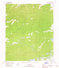 Livengood A-6 Alaska Historical topographic map, 1:63360 scale, 15 X 15 Minute, Year 1953