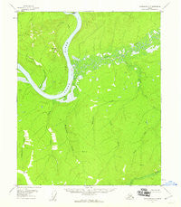 Livengood C-6 Alaska Historical topographic map, 1:63360 scale, 15 X 15 Minute, Year 1956