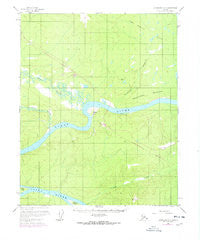 Livengood D-6 Alaska Historical topographic map, 1:63360 scale, 15 X 15 Minute, Year 1956