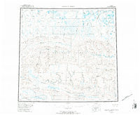 Lookout Ridge Alaska Historical topographic map, 1:250000 scale, 1 X 3 Degree, Year 1956