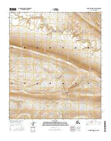 Lookout Ridge A-3 SW Alaska Current topographic map, 1:25000 scale, 7.5 X 7.5 Minute, Year 2016