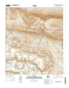 Lookout Ridge A-4 SW Alaska Current topographic map, 1:25000 scale, 7.5 X 7.5 Minute, Year 2015