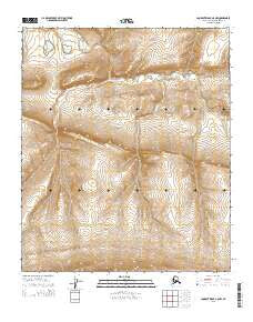 Lookout Ridge A-5 NW Alaska Current topographic map, 1:25000 scale, 7.5 X 7.5 Minute, Year 2015
