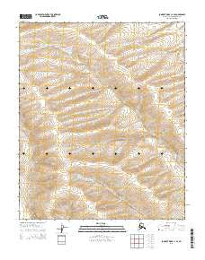 Lookout Ridge C-1 SE Alaska Current topographic map, 1:25000 scale, 7.5 X 7.5 Minute, Year 2015