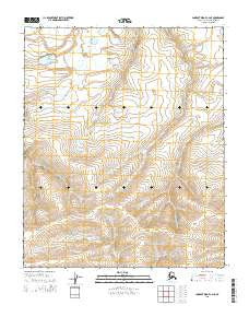 Lookout Ridge C-2 NE Alaska Current topographic map, 1:25000 scale, 7.5 X 7.5 Minute, Year 2015
