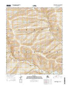 Lookout Ridge C-2 SE Alaska Current topographic map, 1:25000 scale, 7.5 X 7.5 Minute, Year 2015