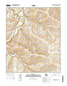 Lookout Ridge C-3 SE Alaska Current topographic map, 1:25000 scale, 7.5 X 7.5 Minute, Year 2015