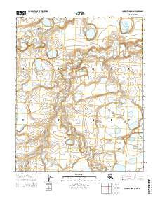 Lookout Ridge D-1 NW Alaska Current topographic map, 1:25000 scale, 7.5 X 7.5 Minute, Year 2015