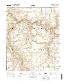 Lookout Ridge D-5 NE Alaska Current topographic map, 1:25000 scale, 7.5 X 7.5 Minute, Year 2014