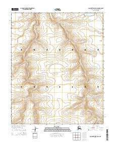 Lookout Ridge D-5 SE Alaska Current topographic map, 1:25000 scale, 7.5 X 7.5 Minute, Year 2014