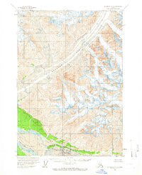 McCarthy A-2 Alaska Historical topographic map, 1:63360 scale, 15 X 15 Minute, Year 1959