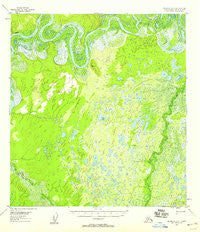 McGrath D-5 Alaska Historical topographic map, 1:63360 scale, 15 X 15 Minute, Year 1953