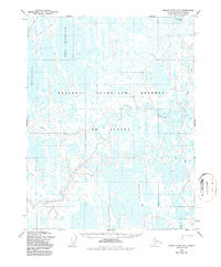 Meade River D-2 Alaska Historical topographic map, 1:63360 scale, 15 X 15 Minute, Year 1955