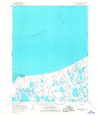Meade River D-4 Alaska Historical topographic map, 1:63360 scale, 15 X 15 Minute, Year 1955