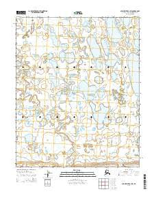 Meade River A-1 SW Alaska Current topographic map, 1:25000 scale, 7.5 X 7.5 Minute, Year 2015
