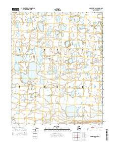 Meade River A-2 SE Alaska Current topographic map, 1:25000 scale, 7.5 X 7.5 Minute, Year 2015