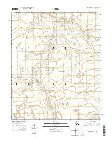 Meade River A-4 SE Alaska Current topographic map, 1:25000 scale, 7.5 X 7.5 Minute, Year 2014