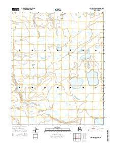 Meade River A-4 SW Alaska Current topographic map, 1:25000 scale, 7.5 X 7.5 Minute, Year 2014