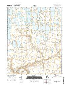 Meade River A-5 NW Alaska Current topographic map, 1:25000 scale, 7.5 X 7.5 Minute, Year 2014