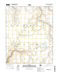 Meade River A-5 SE Alaska Current topographic map, 1:25000 scale, 7.5 X 7.5 Minute, Year 2014