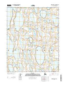 Meade River B-1 SE Alaska Current topographic map, 1:25000 scale, 7.5 X 7.5 Minute, Year 2013