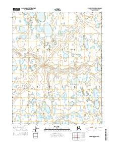 Meade River B-5 NW Alaska Current topographic map, 1:25000 scale, 7.5 X 7.5 Minute, Year 2014