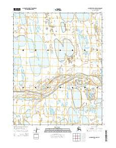 Meade River C-2 NW Alaska Current topographic map, 1:25000 scale, 7.5 X 7.5 Minute, Year 2015