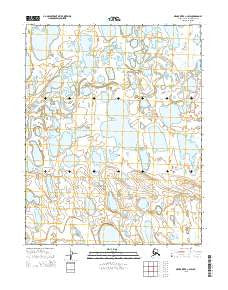 Meade River C-2 SW Alaska Current topographic map, 1:25000 scale, 7.5 X 7.5 Minute, Year 2015