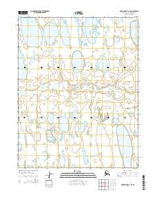 Meade River C-4 NE Alaska Current topographic map, 1:25000 scale, 7.5 X 7.5 Minute, Year 2014