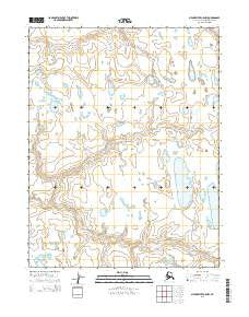 Meade River C-5 NW Alaska Current topographic map, 1:25000 scale, 7.5 X 7.5 Minute, Year 2014