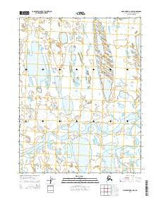 Meade River D-1 NW Alaska Current topographic map, 1:25000 scale, 7.5 X 7.5 Minute, Year 2015
