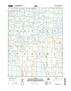 Meade River D-1 SE Alaska Current topographic map, 1:25000 scale, 7.5 X 7.5 Minute, Year 2016