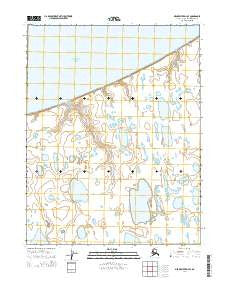 Meade River D-4 SE Alaska Current topographic map, 1:25000 scale, 7.5 X 7.5 Minute, Year 2014