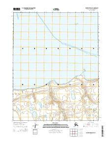 Meade River D-5 SE Alaska Current topographic map, 1:25000 scale, 7.5 X 7.5 Minute, Year 2014