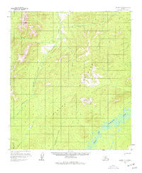Medfra D-1 Alaska Historical topographic map, 1:63360 scale, 15 X 15 Minute, Year 1958