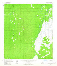Medfra D-3 Alaska Historical topographic map, 1:63360 scale, 15 X 15 Minute, Year 1954