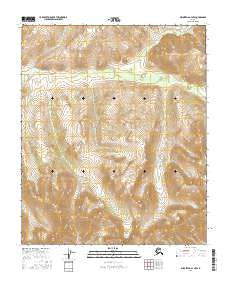 Melozitna A-3 NW Alaska Current topographic map, 1:25000 scale, 7.5 X 7.5 Minute, Year 2016