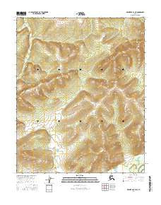 Melozitna C-2 NE Alaska Current topographic map, 1:25000 scale, 7.5 X 7.5 Minute, Year 2016