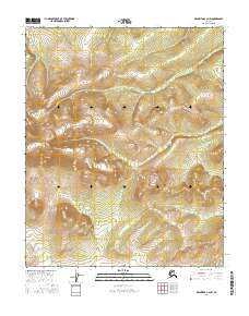 Melozitna C-2 NW Alaska Current topographic map, 1:25000 scale, 7.5 X 7.5 Minute, Year 2016