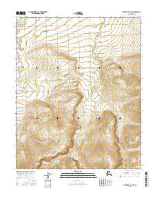Melozitna C-3 NW Alaska Current topographic map, 1:25000 scale, 7.5 X 7.5 Minute, Year 2016