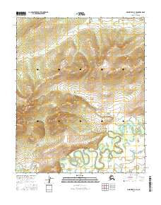 Melozitna C-3 SE Alaska Current topographic map, 1:25000 scale, 7.5 X 7.5 Minute, Year 2016