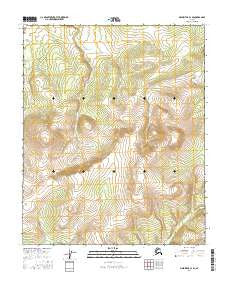 Melozitna C-4 SE Alaska Current topographic map, 1:25000 scale, 7.5 X 7.5 Minute, Year 2016