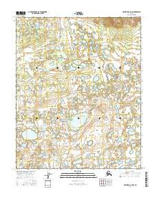 Melozitna C-5 NW Alaska Current topographic map, 1:25000 scale, 7.5 X 7.5 Minute, Year 2016