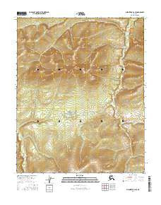 Melozitna D-2 SE Alaska Current topographic map, 1:25000 scale, 7.5 X 7.5 Minute, Year 2016