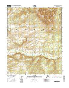 Melozitna D-2 SW Alaska Current topographic map, 1:25000 scale, 7.5 X 7.5 Minute, Year 2016