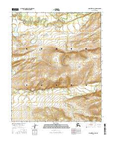 Melozitna D-3 SE Alaska Current topographic map, 1:25000 scale, 7.5 X 7.5 Minute, Year 2016