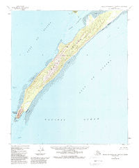 Middleton Island D-1 and D-2 Alaska Historical topographic map, 1:63360 scale, 15 X 15 Minute, Year 1955