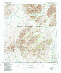 Misheguk Mountain A-4 Alaska Historical topographic map, 1:63360 scale, 15 X 15 Minute, Year 1955